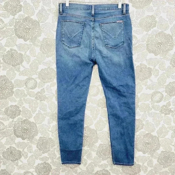 Hudson Blair High Rise Super Skinny Ankle Jeans Women's Size 29 - Picture 2 of 7